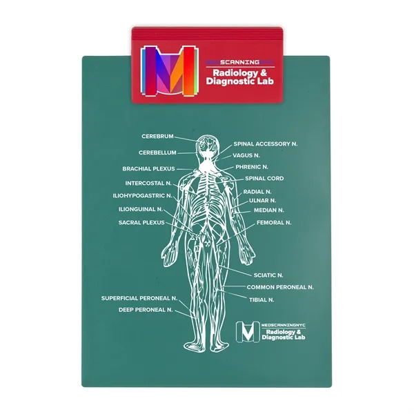 Letter size clipboard with shaped clip. Holds an 8 1/2" x... from ASI 40480 Koozie Group