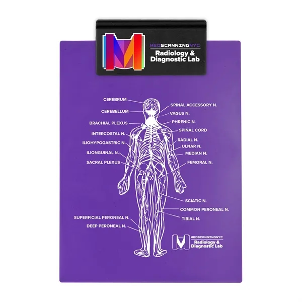 Letter size clipboard with shaped clip. Holds an 8 1/2" x... from ASI 40480 Koozie Group