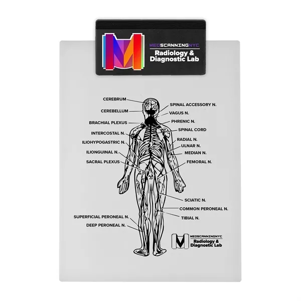 Letter size clipboard with shaped clip. Holds an 8 1/2" x... from ASI 40480 Koozie Group