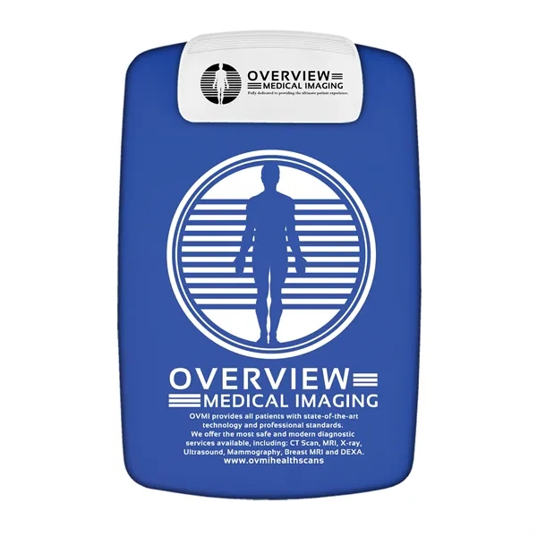 Contour white clip and board design clipboard, holds an 8 1/2"... from ASI 40480 Koozie Group