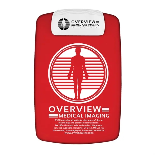 Contour white clip and board design clipboard, holds an 8 1/2"... from ASI 40480 Koozie Group