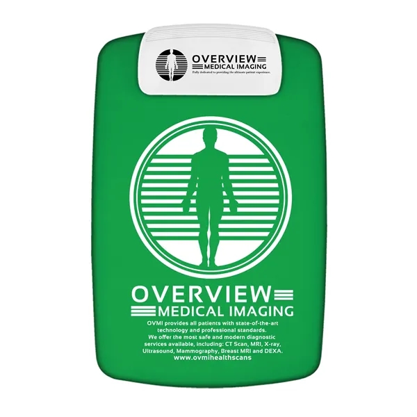 Contour white clip and board design clipboard, holds an 8 1/2"... from ASI 40480 Koozie Group