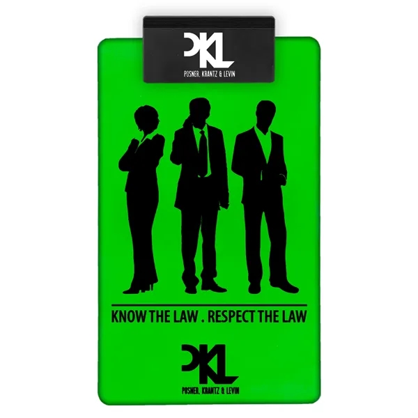 Legal Clipboard with Jumbo Clip.... from ASI 40480 Koozie Group