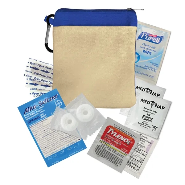New Recovery Canvas Zipper Tote Kit. Everything You Need After a... from ASI 40480 Koozie Group
