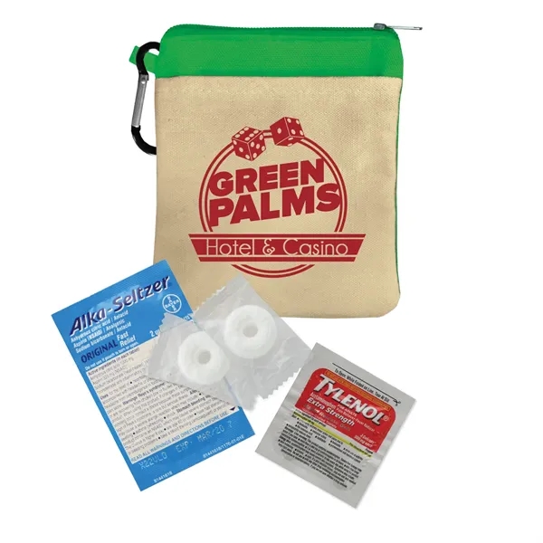 New Recovery Canvas Zipper Tote Kit. Everything You Need After a... from ASI 40480 Koozie Group