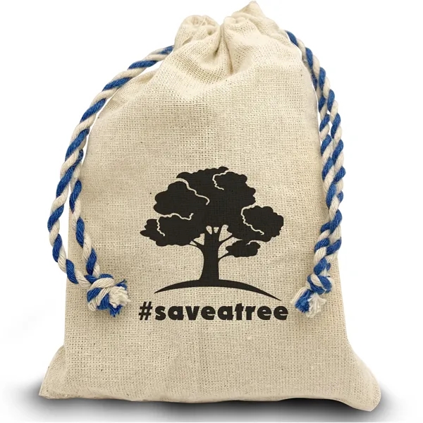 Handy Canvas Drawstring Tote... from ASI 40480 Koozie Group