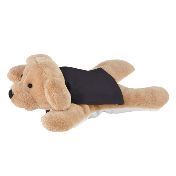 Stuffed dog with a microfiber tummy for cleaning screens of computers,... from ASI 52840 Evans Manufacturing