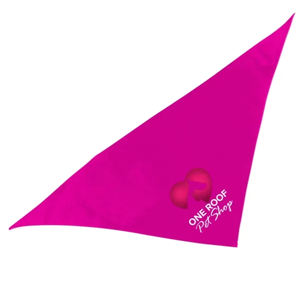 100% Cotton Triangle Bandana. Multi-purpose Bandana. Works Well As a Face... from ASI 40480 Koozie Group
