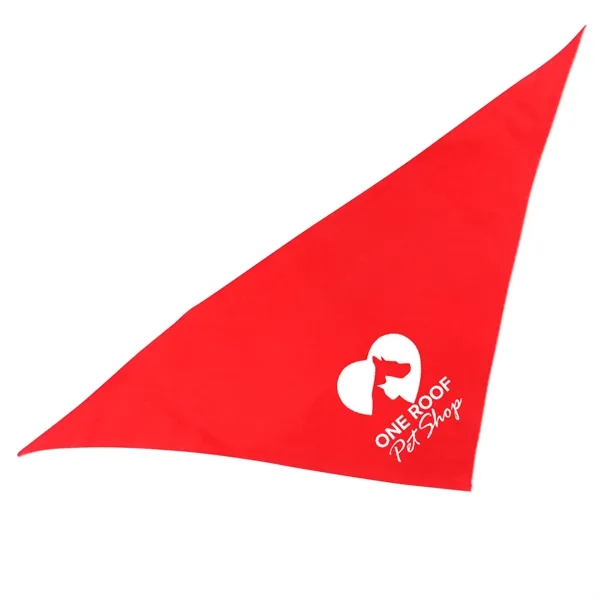 100% Cotton Triangle Bandana. Multi-purpose Bandana. Works Well As a Face... from ASI 40480 Koozie Group