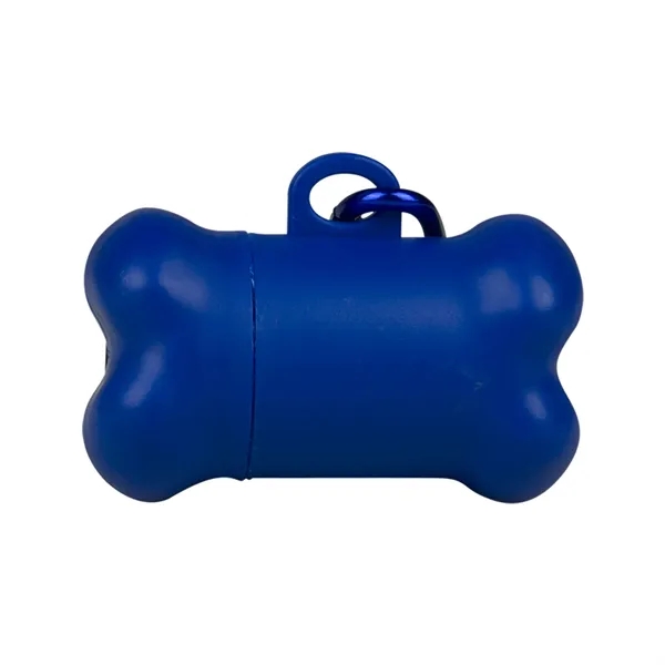 Dog pickup bag dispenser in shape of a bone.... from ASI 40480 Koozie Group