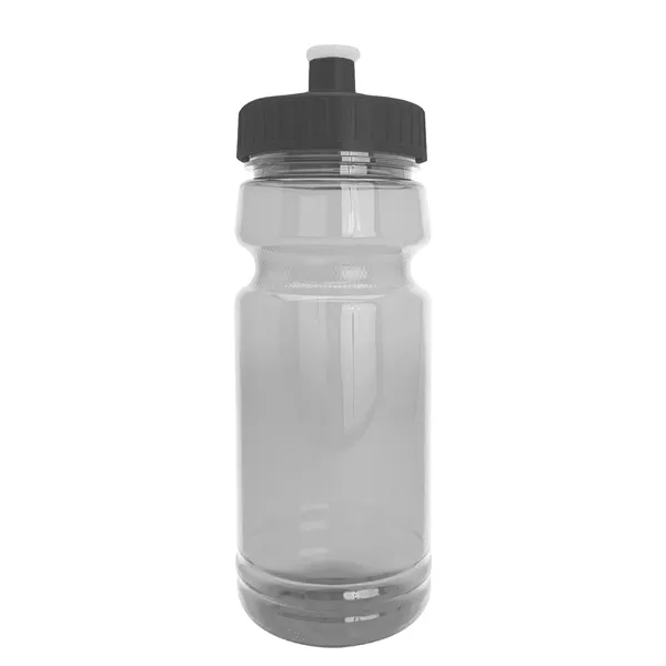 New Slim Cylinder Design 24 oz. Transparent Water Bottles with Push-Pull... from ASI 40480 Koozie Group
