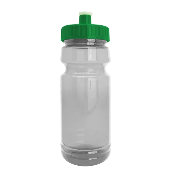 New Slim Cylinder Design 24 oz. Transparent Water Bottles with Push-Pull... from ASI 40480 Koozie Group