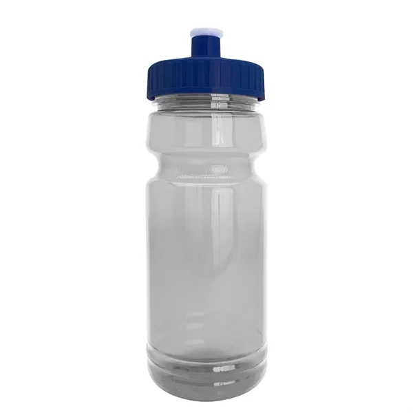New Slim Cylinder Design 24 oz. Transparent Water Bottles with Push-Pull... from ASI 40480 Koozie Group