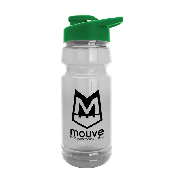 The Trainer - 24 oz. Clear Sports Bottles with Drink thru.... from ASI 40480 Koozie Group