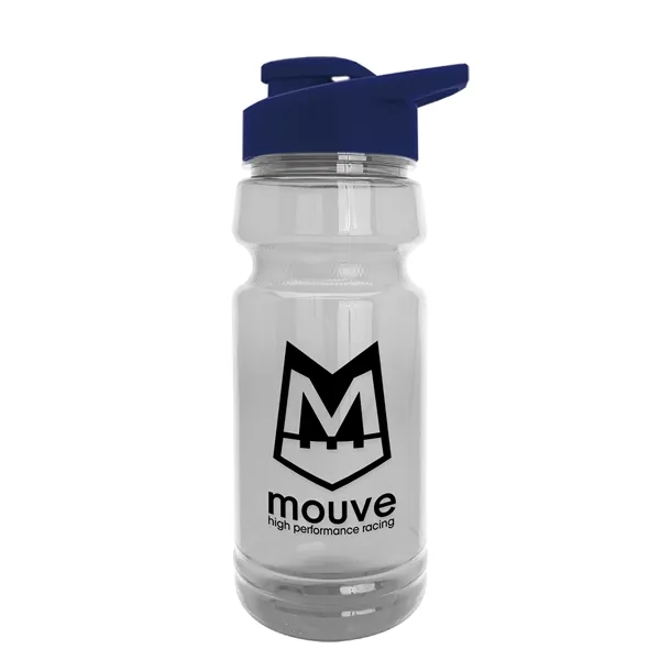 The Trainer - 24 oz. Clear Sports Bottles with Drink thru.... from ASI 40480 Koozie Group