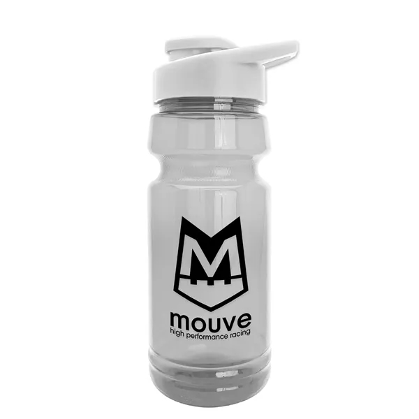 The Trainer - 24 oz. Clear Sports Bottles with Drink thru.... from ASI 40480 Koozie Group