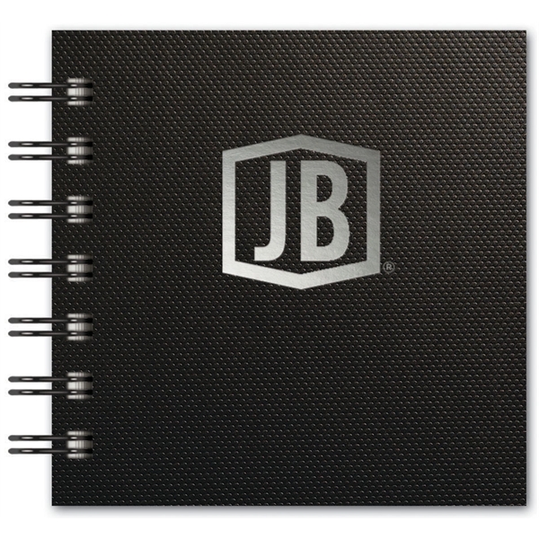 Luxury square jotter pad with cover , custom foil imprint or... from ASI 91340 Journalbooks/Timeplanner Calendars