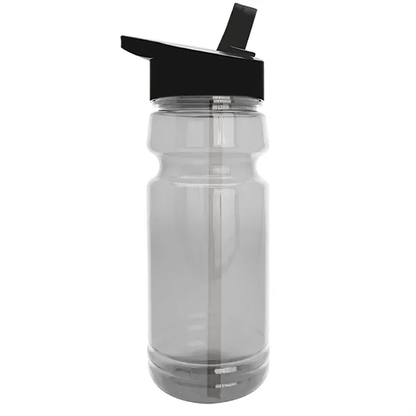 The Trainer - 24 oz. Clear Sports Bottles with Flip Straw... from ASI 40480 Koozie Group