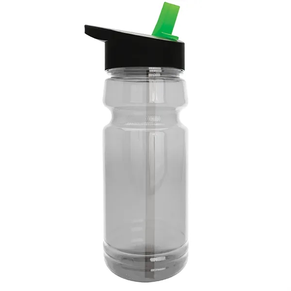 The Trainer - 24 oz. Clear Sports Bottles with Flip Straw... from ASI 40480 Koozie Group