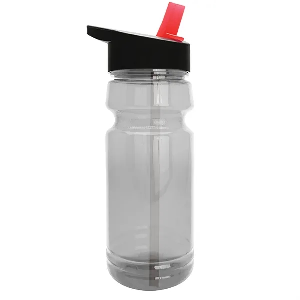 The Trainer - 24 oz. Clear Sports Bottles with Flip Straw... from ASI 40480 Koozie Group