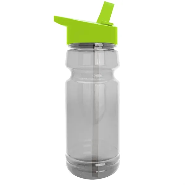 The Trainer - 24 oz. Clear Sports Bottles with Flip Straw... from ASI 40480 Koozie Group