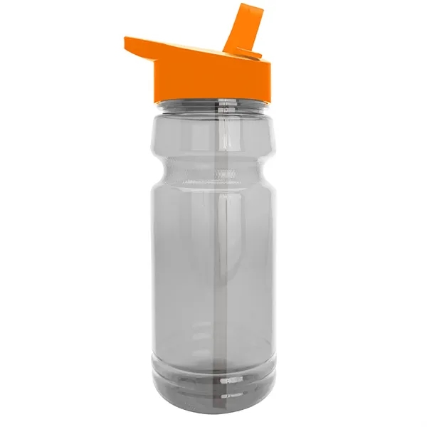 The Trainer - 24 oz. Clear Sports Bottles with Flip Straw... from ASI 40480 Koozie Group