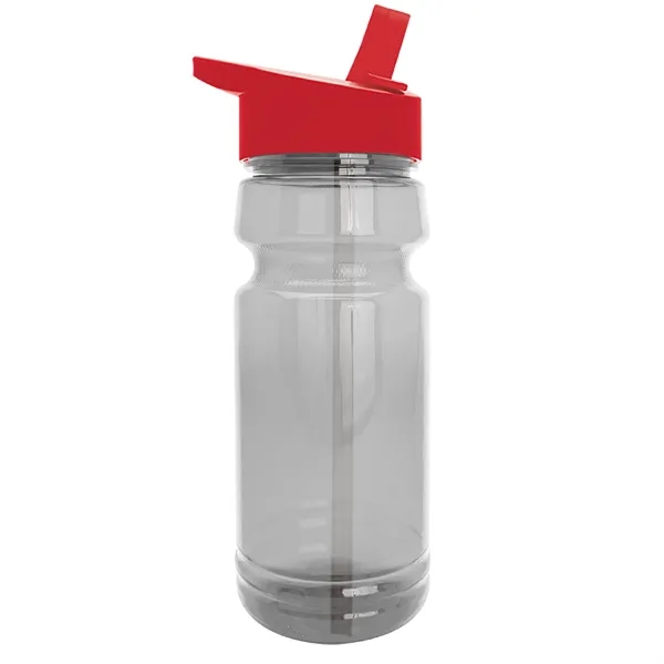 The Trainer - 24 oz. Clear Sports Bottles with Flip Straw... from ASI 40480 Koozie Group