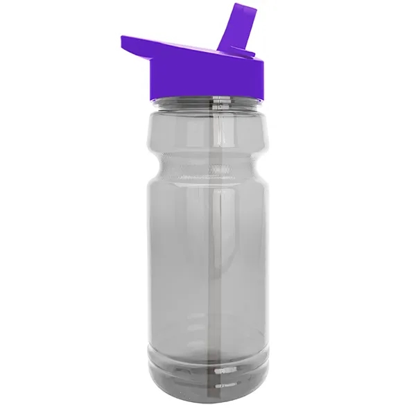 The Trainer - 24 oz. Clear Sports Bottles with Flip Straw... from ASI 40480 Koozie Group