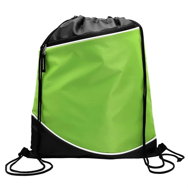 The Campus Pack with zipper pocket and accent stripes... from ASI 40480 Koozie Group