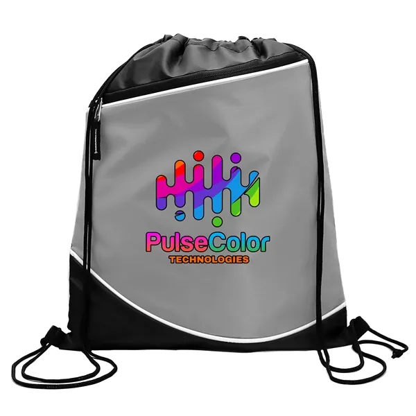 The Campus Pack with zipper pocket and accent stripes... from ASI 40480 Koozie Group