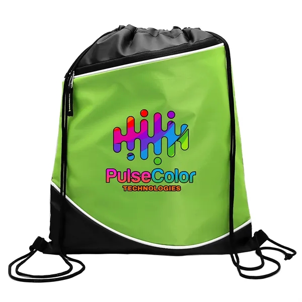 The Campus Pack with zipper pocket and accent stripes... from ASI 40480 Koozie Group