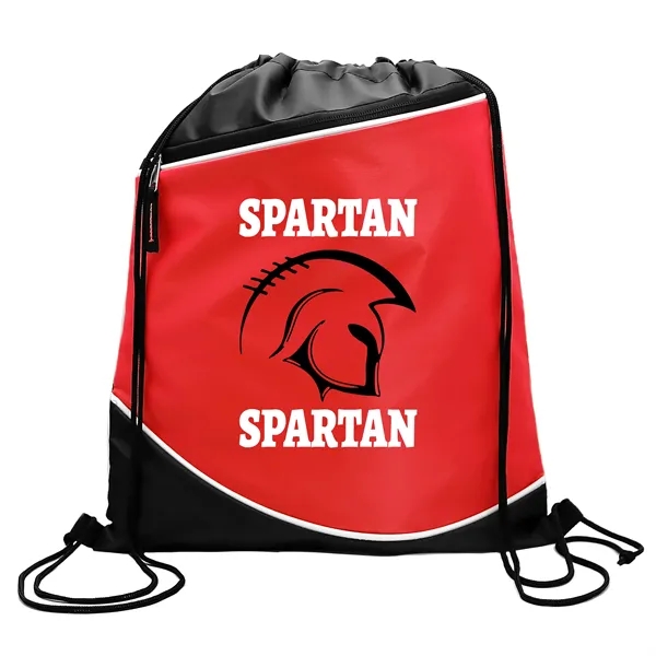 The Campus Pack with zipper pocket and accent stripes... from ASI 40480 Koozie Group