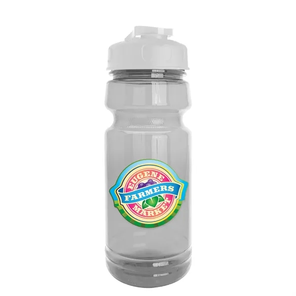 The Trainer - 24 oz. Clear Sports Bottles with USA Flip... from ASI 40480 Koozie Group
