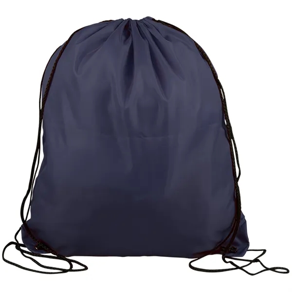 Drawstring back pack bag made of 210 Denier polyester fabric.... from ASI 40480 Koozie Group