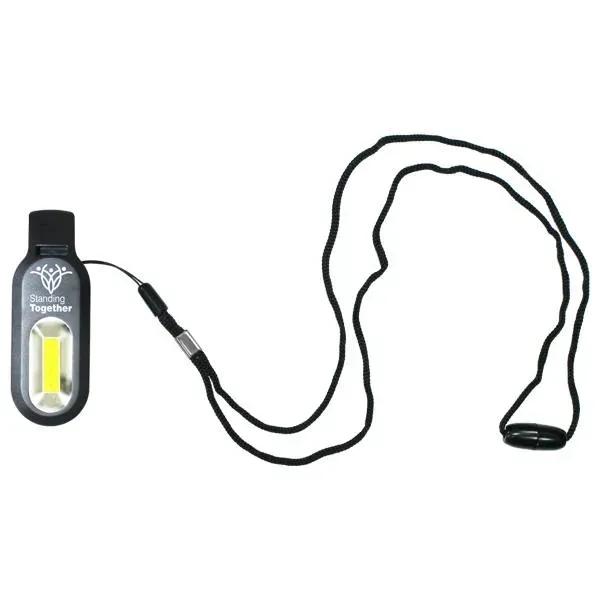 Whistle/COB Light Lanyard... from ASI 30270 Aakron Line