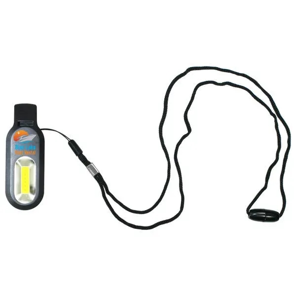 Whistle/COB Light Lanyard, Full Color Digital... from ASI 30270 Aakron Line
