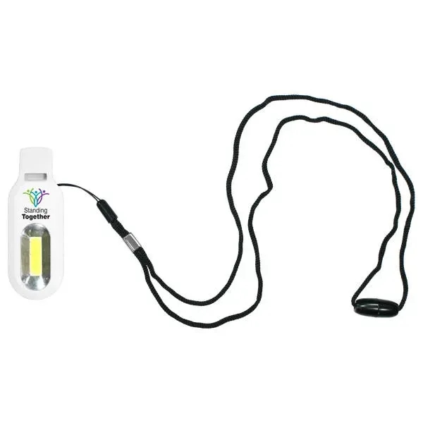 Whistle/COB Light Lanyard, Full Color Digital... from ASI 30270 Aakron Line
