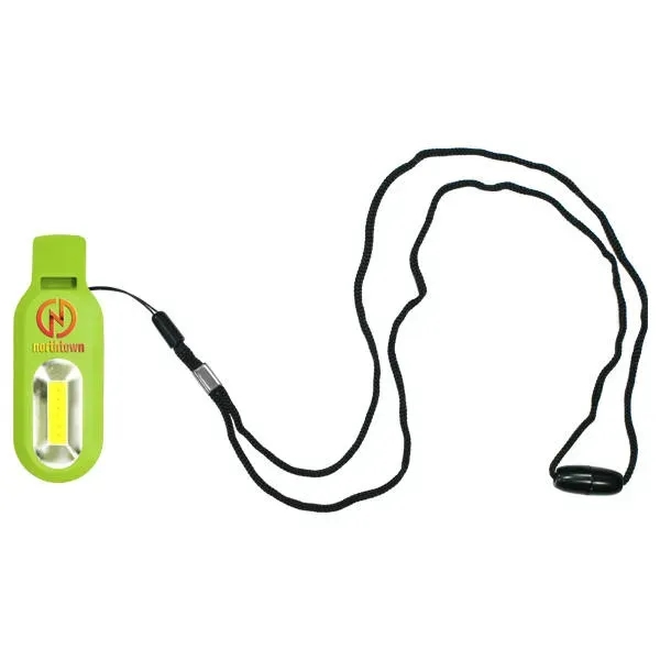 Whistle/COB Light Lanyard, Full Color Digital... from ASI 30270 Aakron Line