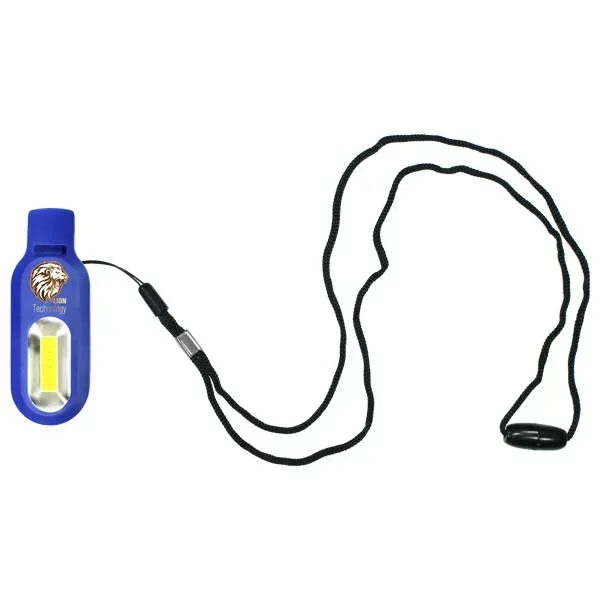 Whistle/COB Light Lanyard, Full Color Digital... from ASI 30270 Aakron Line