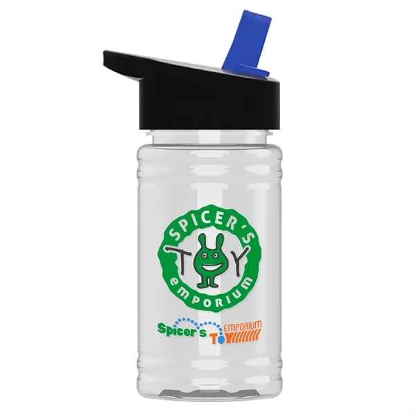 Mini 16 oz. Sports Bottle with Flip Straw lid. Compact Design... from ASI 40480 Koozie Group