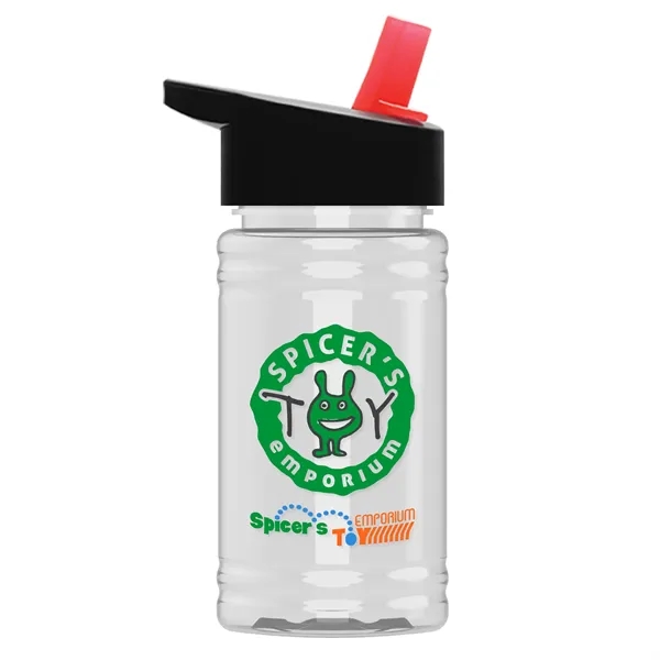 Mini 16 oz. Sports Bottle with Flip Straw lid. Compact Design... from ASI 40480 Koozie Group