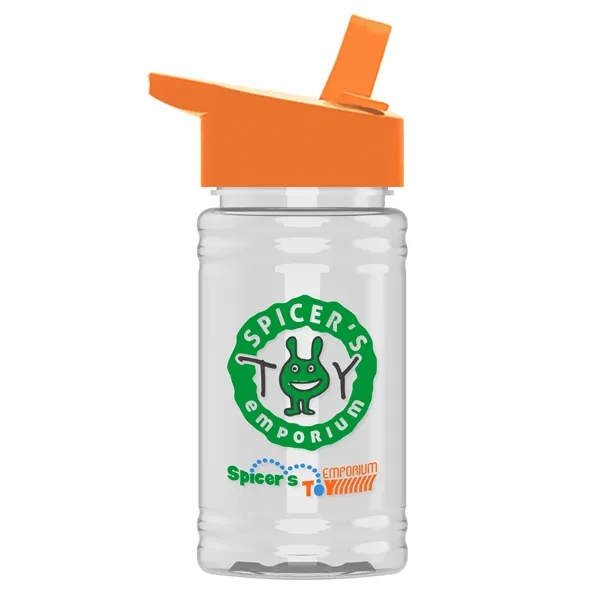 Mini 16 oz. Sports Bottle with Flip Straw lid. Compact Design... from ASI 40480 Koozie Group