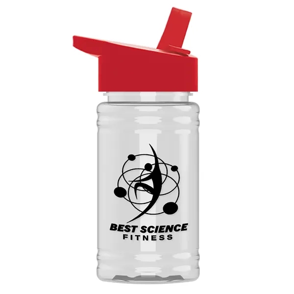 Mini 16 oz. Sports Bottle with Flip Straw lid. Compact Design... from ASI 40480 Koozie Group