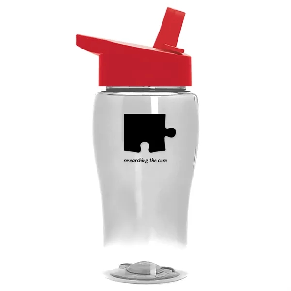 18 oz. Poly-Pure Junior with Flip straw lid.... from ASI 40480 Koozie Group