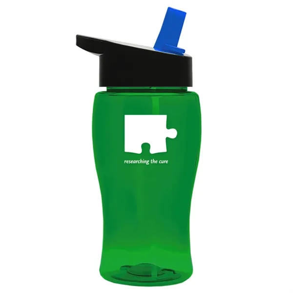18 oz. Poly-Pure Junior with Flip straw lid.... from ASI 40480 Koozie Group