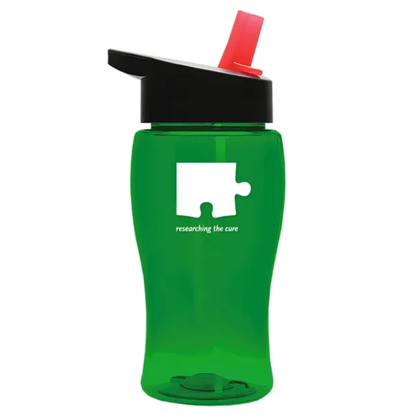 18 oz. Poly-Pure Junior with Flip straw lid.... from ASI 40480 Koozie Group