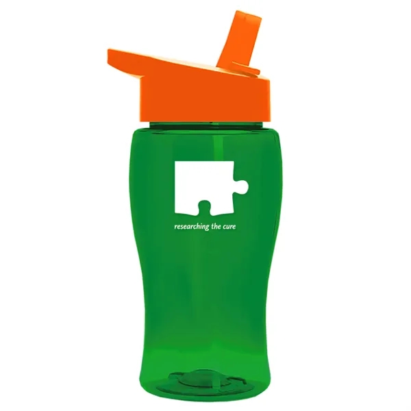 18 oz. Poly-Pure Junior with Flip straw lid.... from ASI 40480 Koozie Group