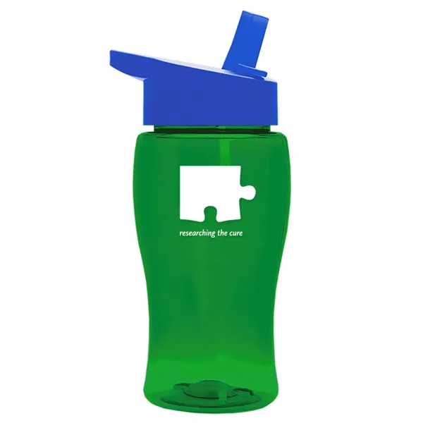 18 oz. Poly-Pure Junior with Flip straw lid.... from ASI 40480 Koozie Group