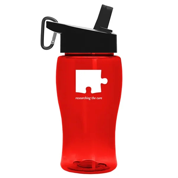 18 oz. Poly-Pure Junior with Flip straw lid.... from ASI 40480 Koozie Group