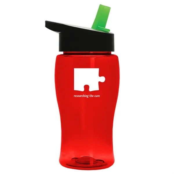 18 oz. Poly-Pure Junior with Flip straw lid.... from ASI 40480 Koozie Group